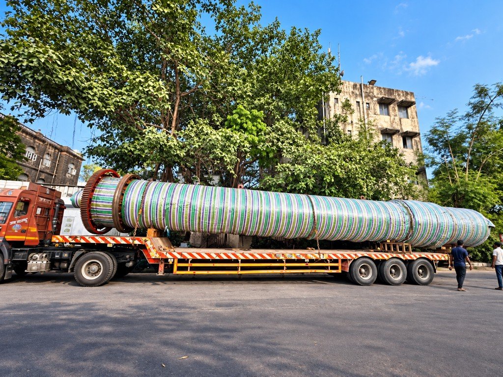 ODC cylinder on trailer