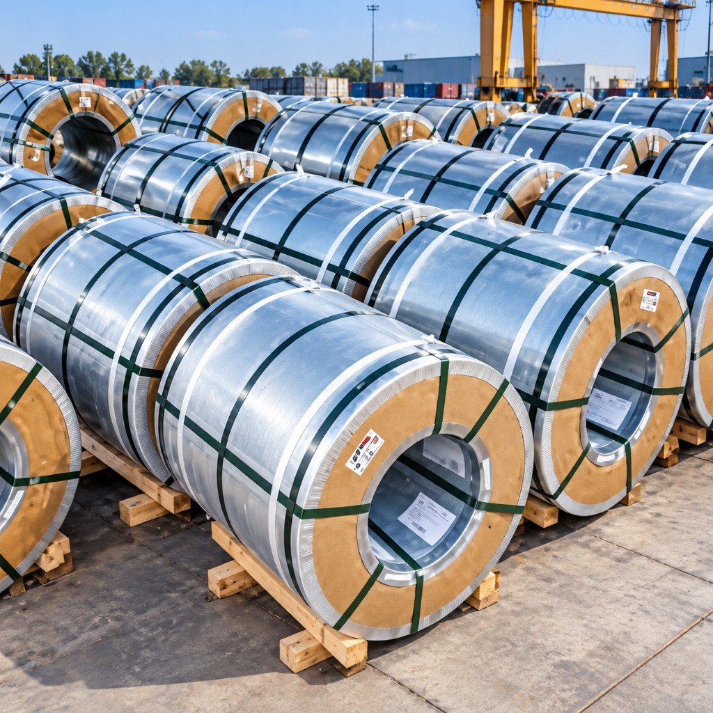 Steel coil cargo
